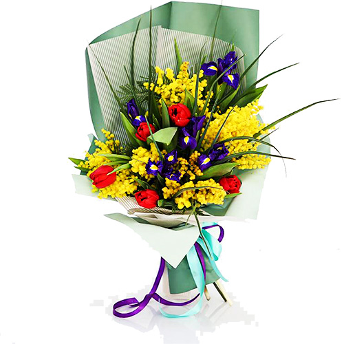 "Весенний карнавал". Букет сборный