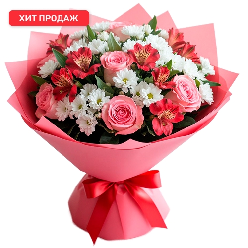 "Весенний калейдоскоп". Букет сборный