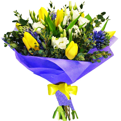 "Апрельское солнце". Букет сборный